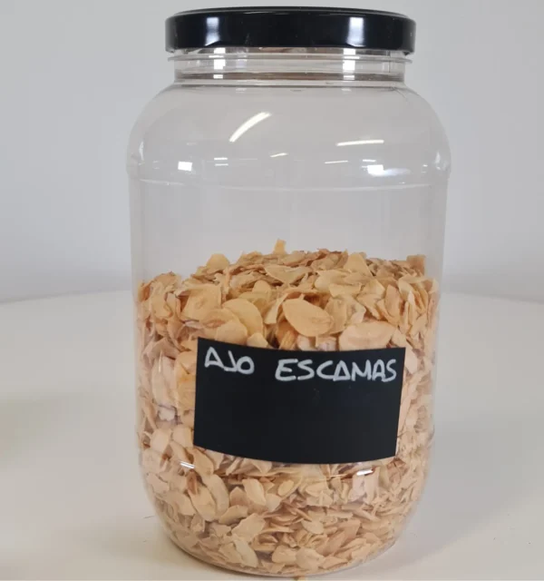 Ajo escamas bote