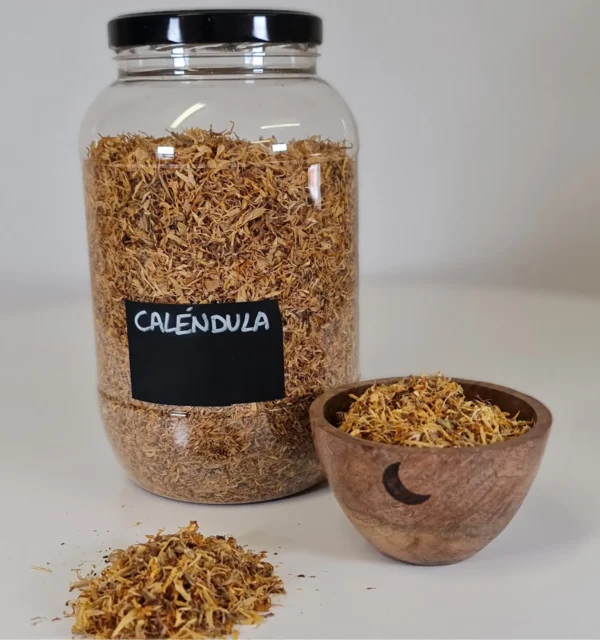 Caléndula bote y cuenco