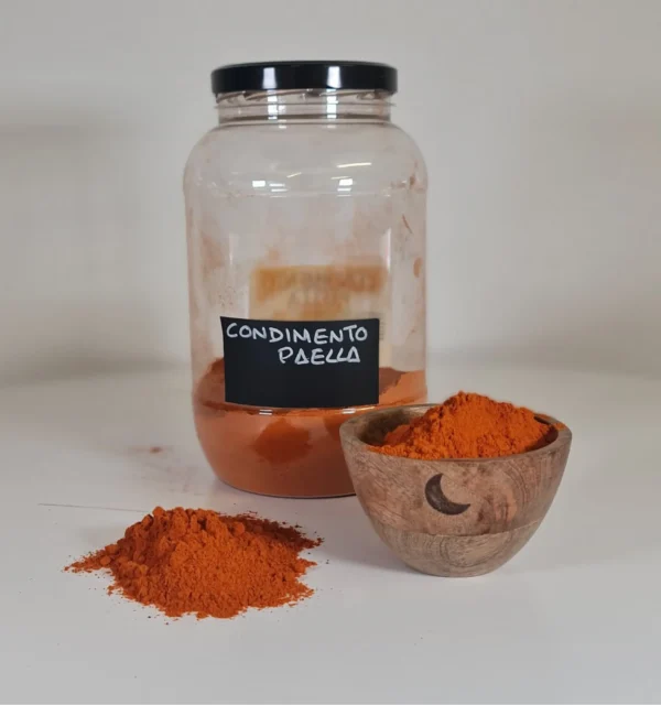 Condimento paella bote y cuenco