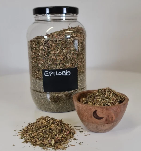 Epilobio bote y cuenco