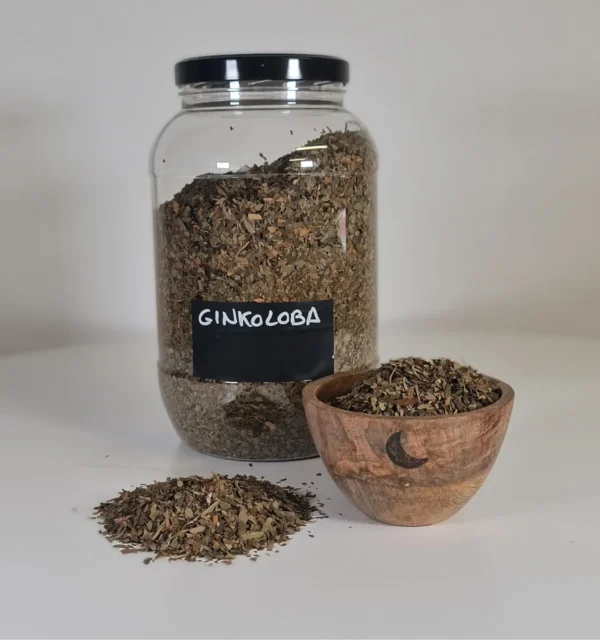 Ginkoloba bote y cuenco