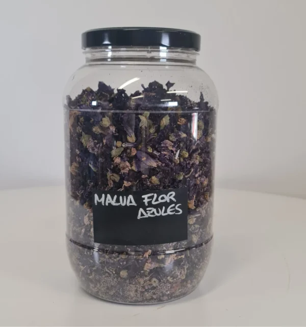 Malva Flor Azules bote