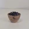 flor de malva azul