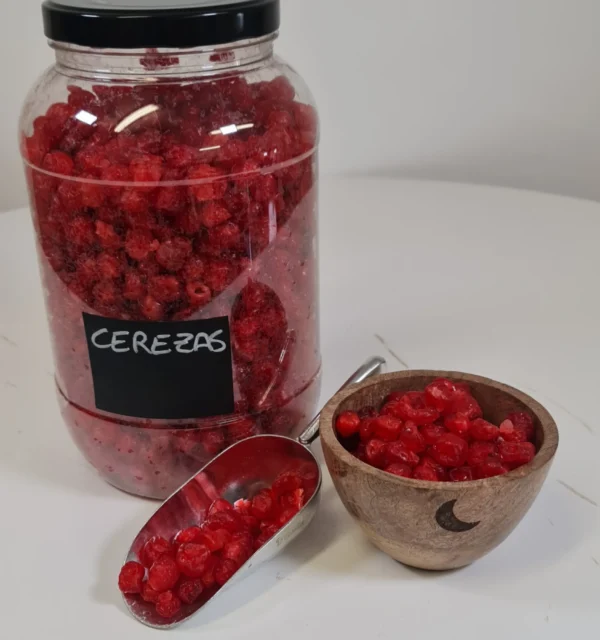 cerezas rojas