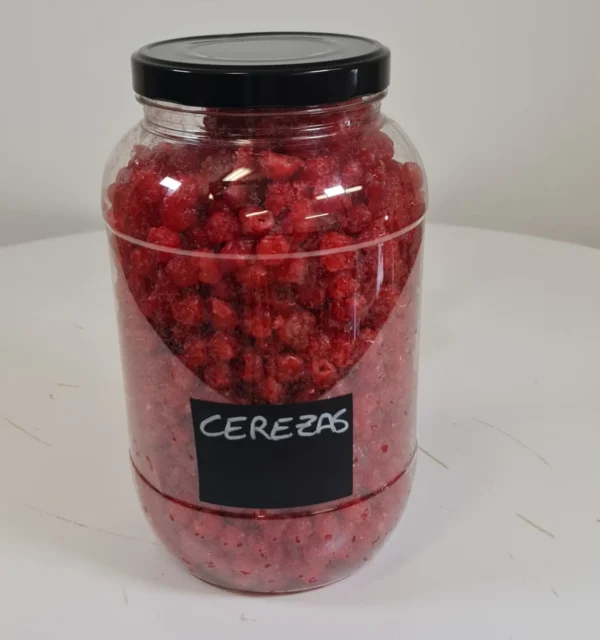cerezas rojas