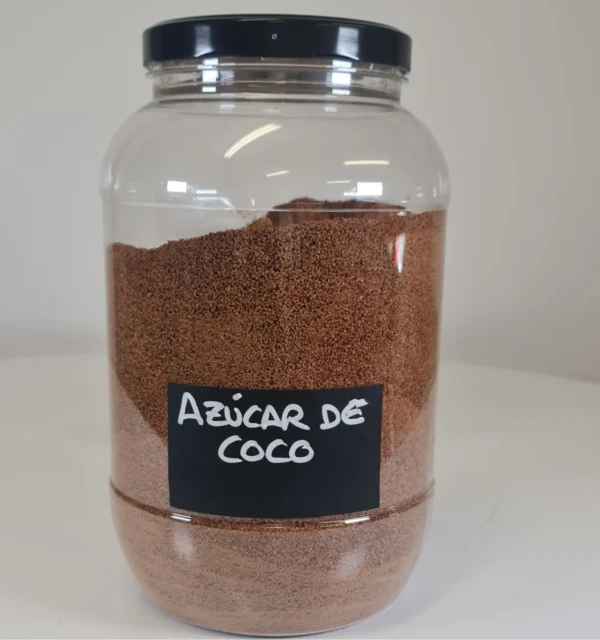 Azúcar de coco bote