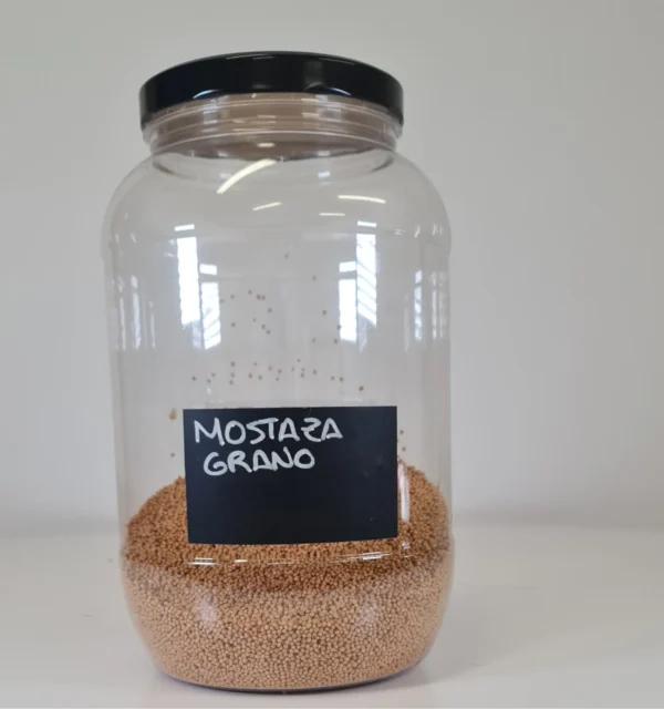Mostaza grano bote