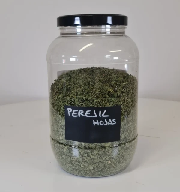 Perejil hojas bote