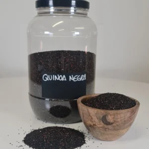 Quinoa negra bote y cuenco