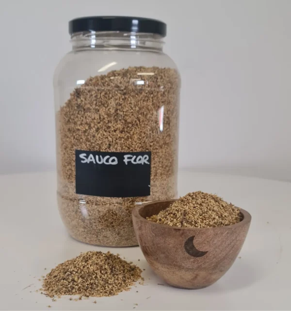 Sauco Flor bote y cuenco