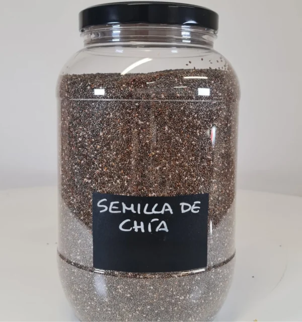 Semilla de chía bote