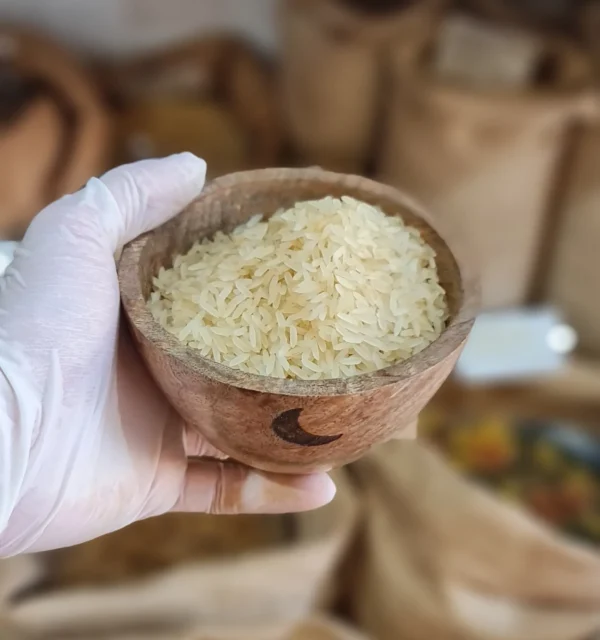 arroz vaporizado