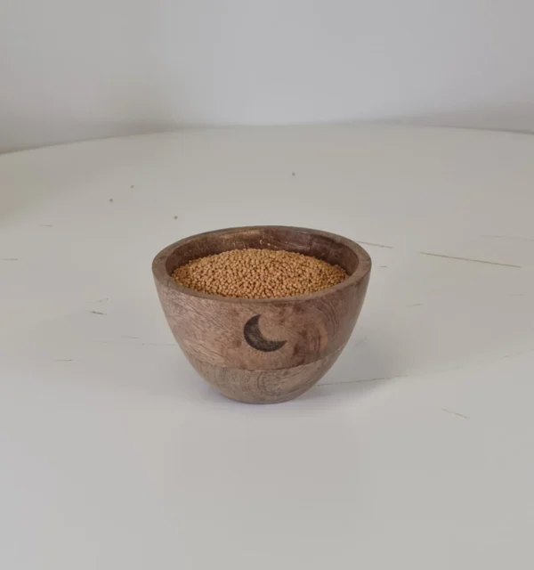 mostaza en grano