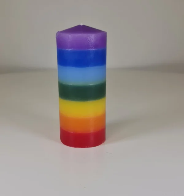 velón preparado 7 chakras