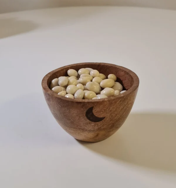 Cacahuete chocolate blanco
