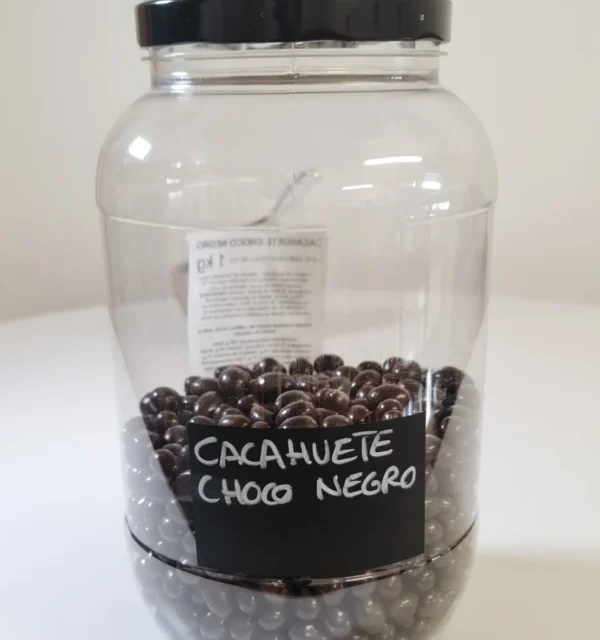 Cacahuete chocolate negro bote