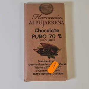 Chocolate puro 70%