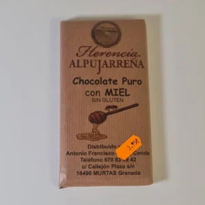 Chocolate sin gluten con miel