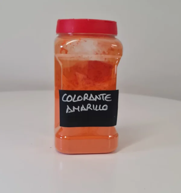 Colorante amarillo 1 bote