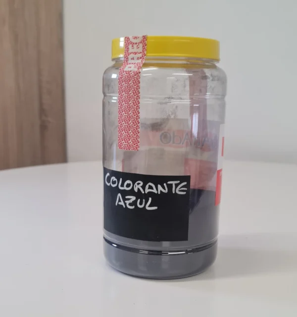 Colorante azul