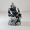 Figura Ganesh plata y negro