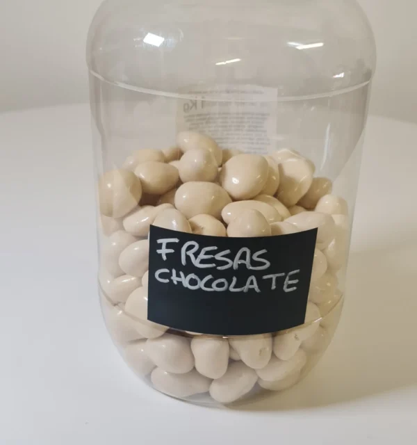 Fresas chocolate bote