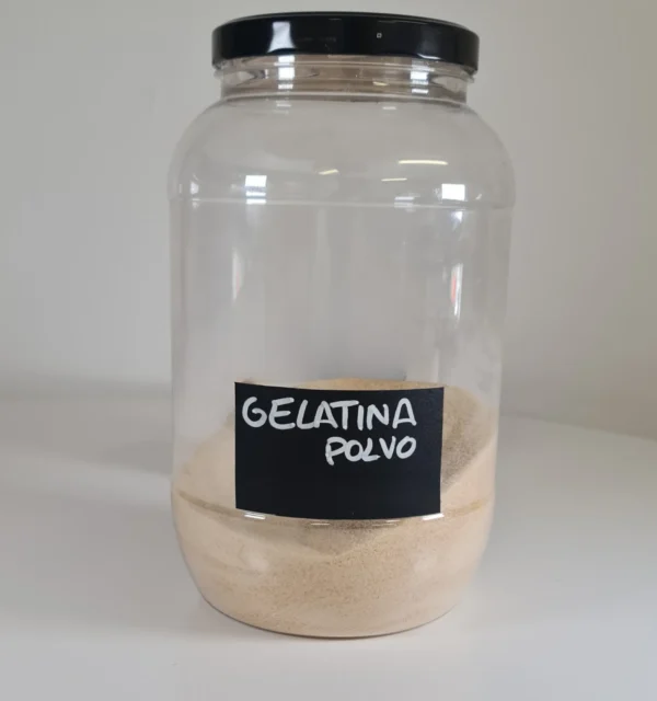 Gelatina polvo bote