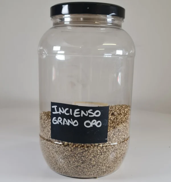 Incienso grano oro bote
