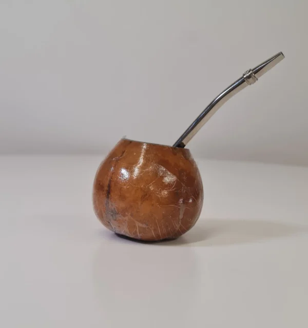 Mate marrón sin borde