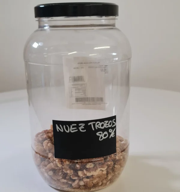 Nuez trozos 80% bote