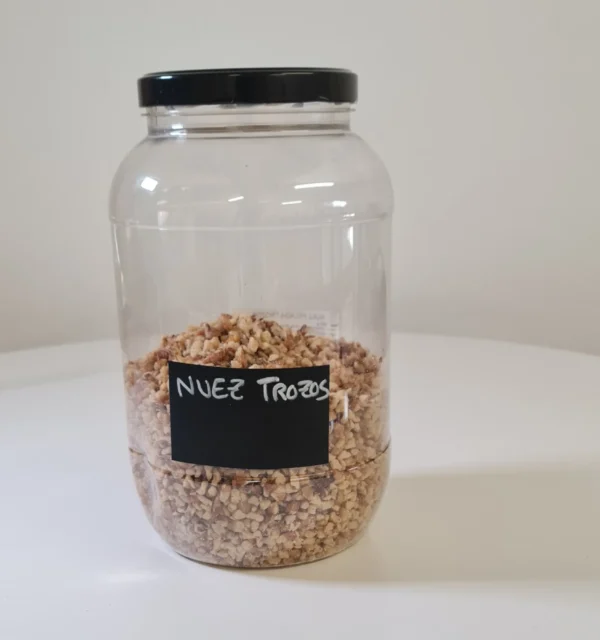 Nuez trozos bote