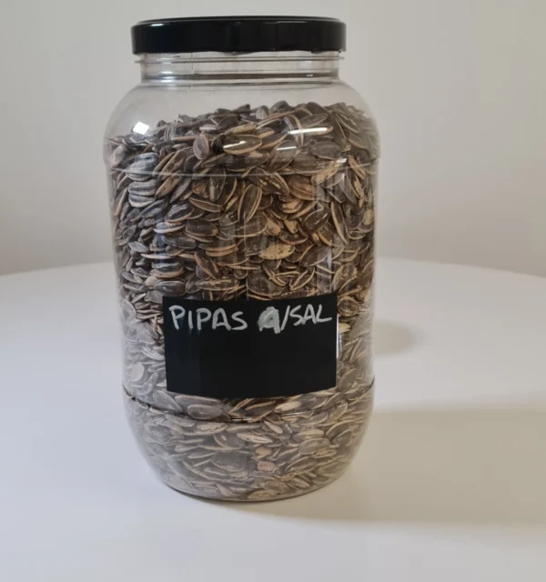 Pipas A:Sal negras bote
