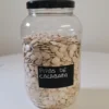 Pipas blancas de calabaza bote