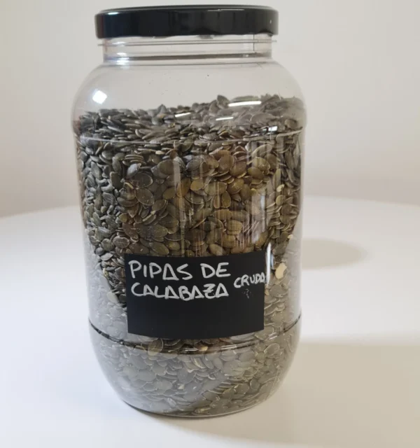 Pipas de calabaza bote