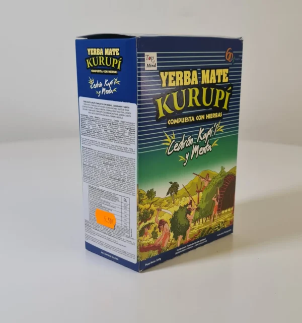 Yerba mate cedron kapi'i y menta