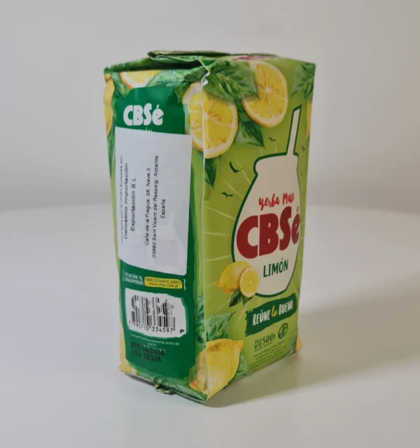 Yerba mate limón