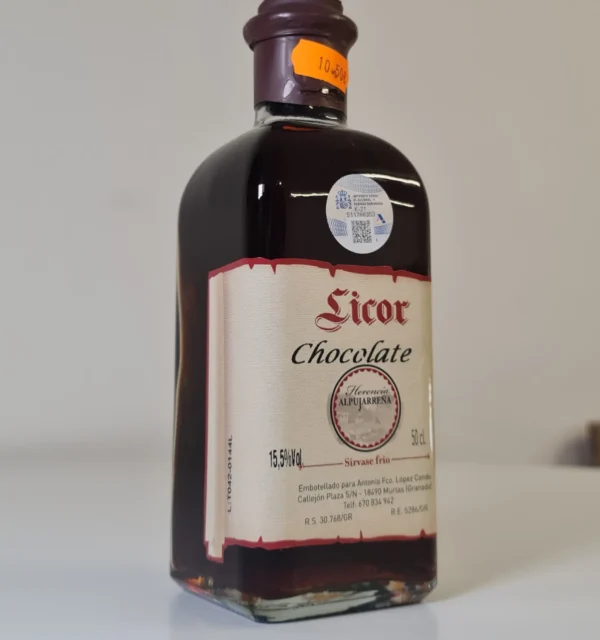 Licor de chocolate
