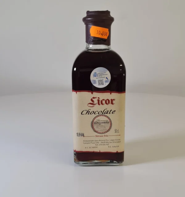 Licor de chocolate