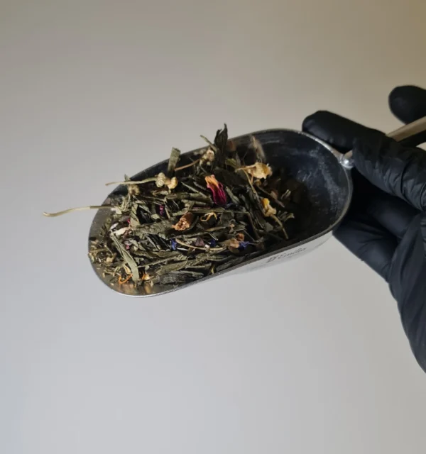 Té verde beso de la mañana