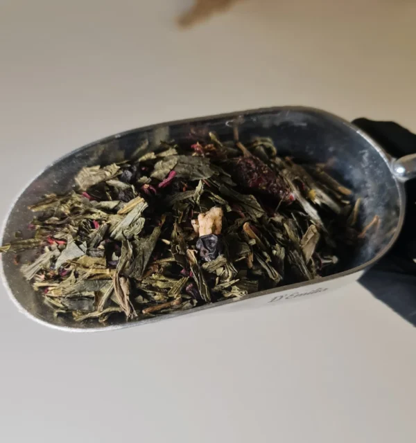 Té verde frutas del bosque