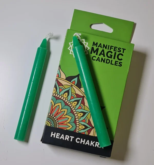 Velas mágicas chakra corazón