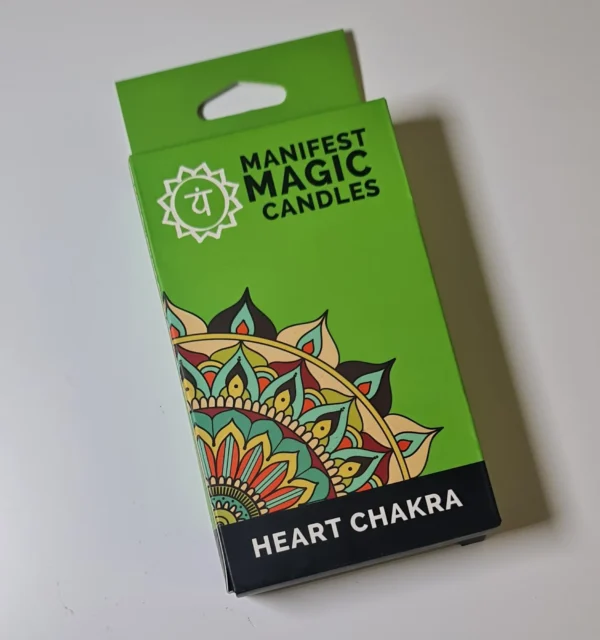 Velas mágicas chakra corazón