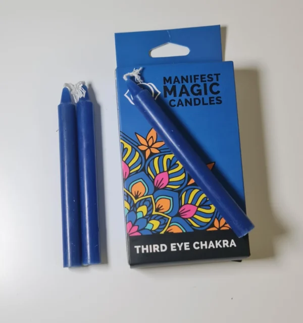 Velas mágicas chakra tercer ojo