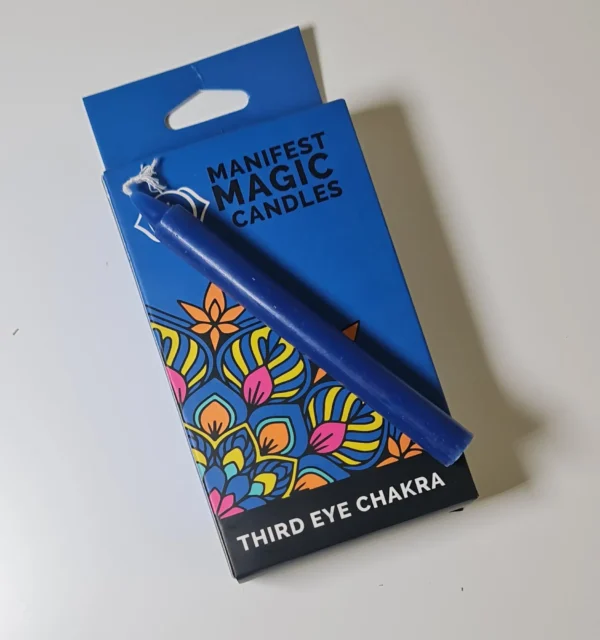 Velas mágicas chakra tercer ojo