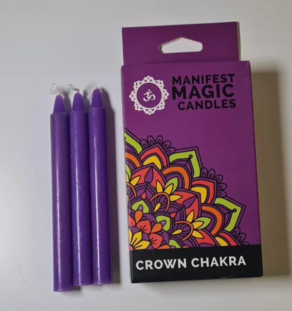 Velas mágicas crown chakra