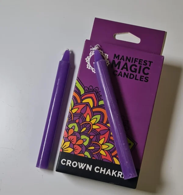 Velas mágicas crown chakra