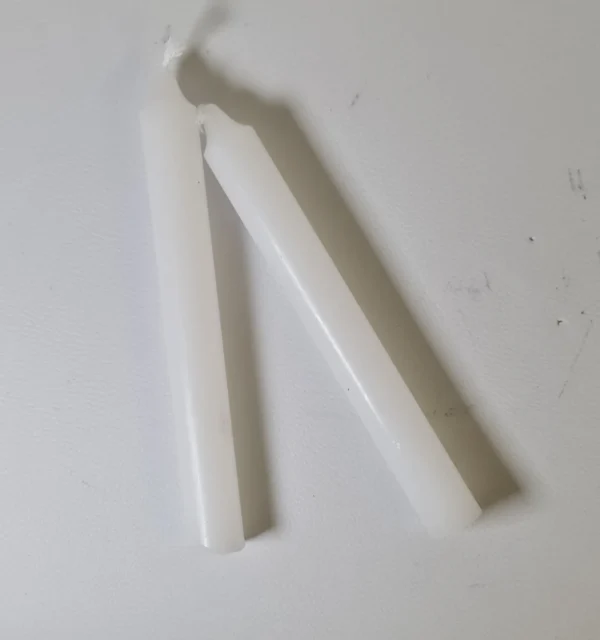 Velas mágicas grandes blancas