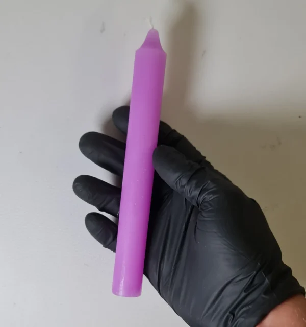 Velas mágicas grandes moradas