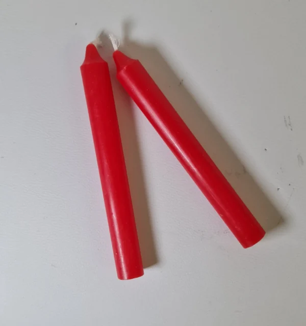 Velas mágicas grandes rojas