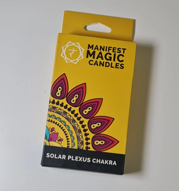 Velas mágicas solar pleux chakra